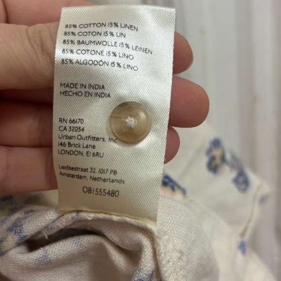 Anthropologie Pilcro Floral Tunic Buttondown - Picture 9 of 16